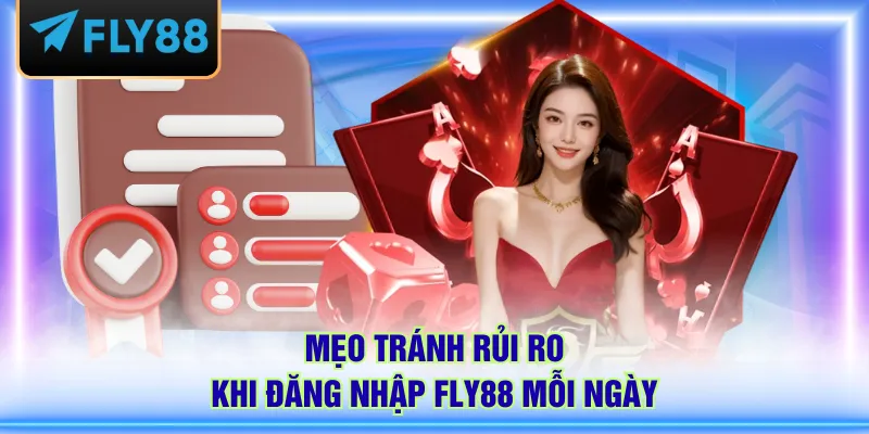 Mẹo tránh rủi ro khi đăng nhập FLY88 mỗi ngày