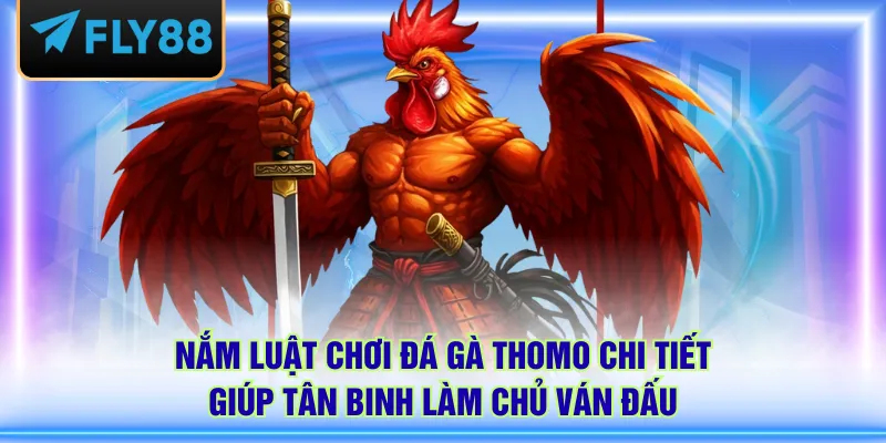 Nắm luật chơi đá gà Thomo chi tiết giúp tân binh làm chủ ván đấu