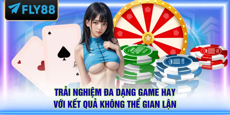 Trải nghiệm đa dạng game hay với kết quả không thể gian lận